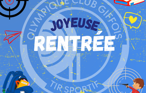 📢Votre club de Tir Sportif Olympique Club Giffois vous donne rendez-vous ! 🎯